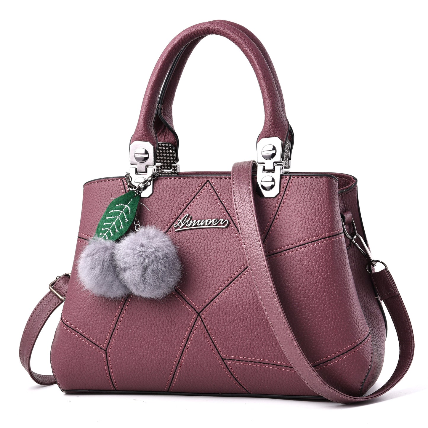 Ladies bag 2021 new fashion handbags handbags middle-aged mom Bag Shoulder Bag Messenger Bag Handbag.